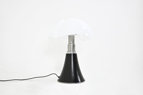 Image 1 of Lampe de table Pipistrello noire de Gae Aulenti pour Martinelli Luce, 1960S