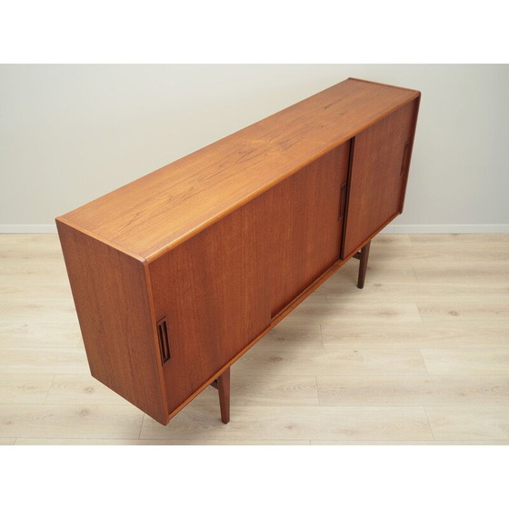 Image 1 of Buffet haut vintage en teck, Danemark années 1960