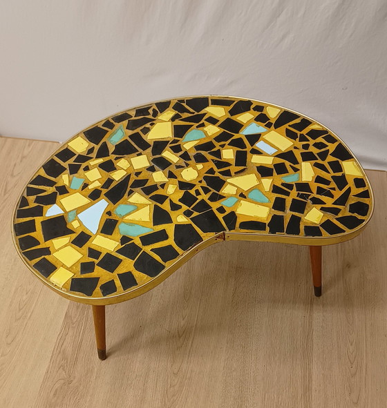 Image 1 of Table d'appoint Fifties avec plateau en céramique