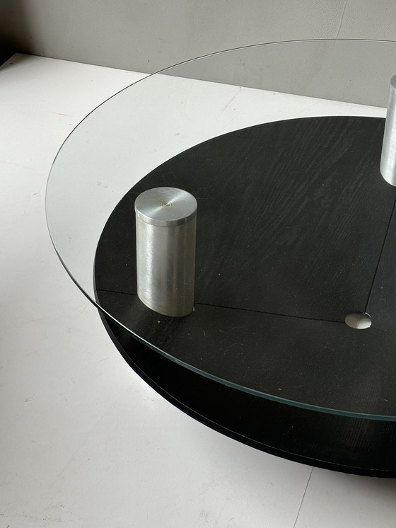 Image 1 of Table basse vintage en aluminium, 1970