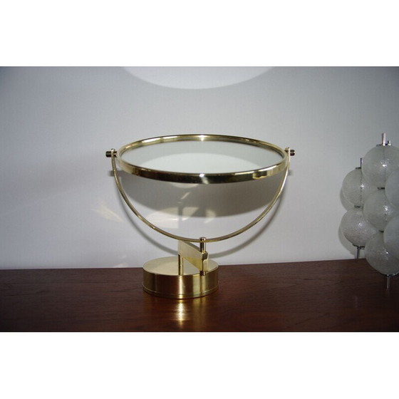 Image 1 of Miroir de table vintage par Hans Agne Jakobsson 1960s