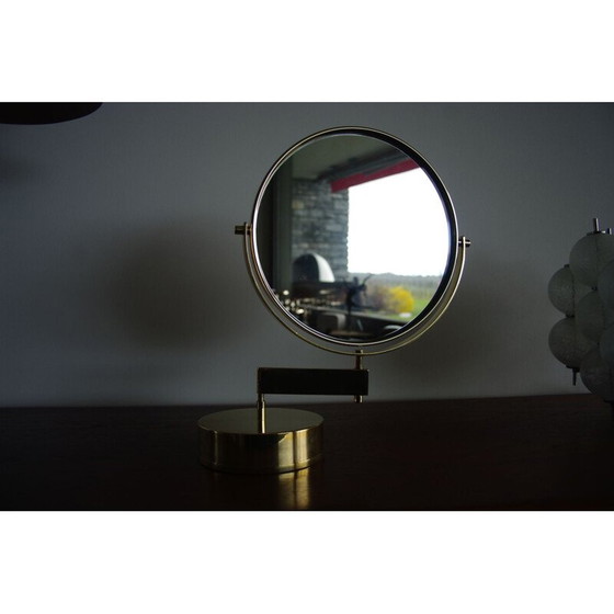 Image 1 of Miroir de table vintage par Hans Agne Jakobsson 1960s