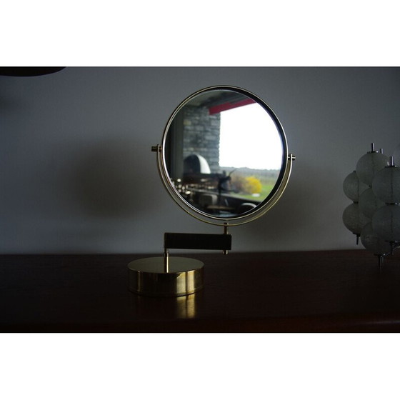 Image 1 of Miroir de table vintage par Hans Agne Jakobsson 1960s