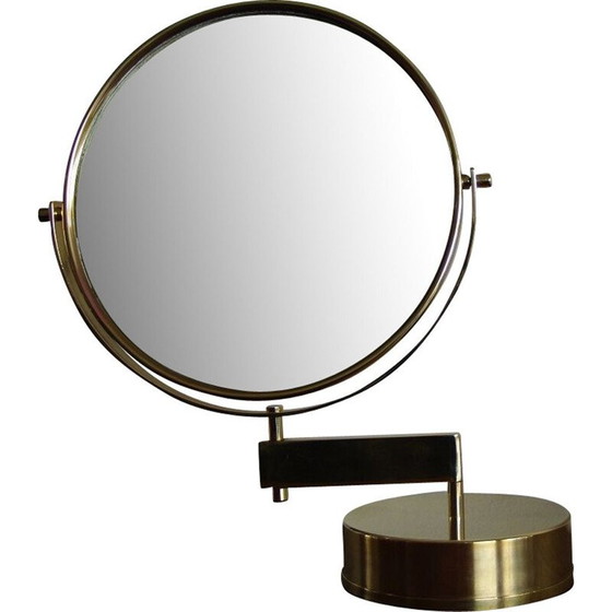 Image 1 of Miroir de table vintage par Hans Agne Jakobsson 1960s