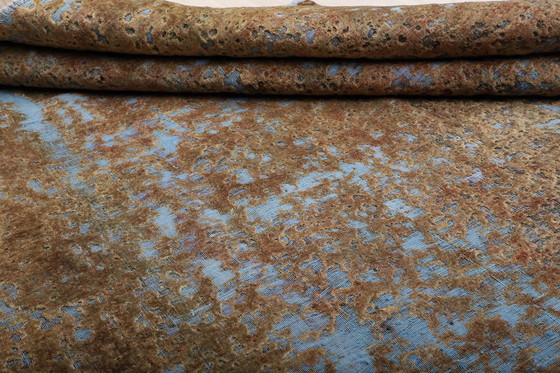 Image 1 of Vintage Blue Lagoon Style - Perserteppich 3,17 X 2,25 Cm Handgenüpft Nr. 13951