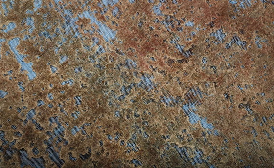 Image 1 of Vintage Blue Lagoon Style - Perserteppich 3,17 X 2,25 Cm Handgenüpft Nr. 13951