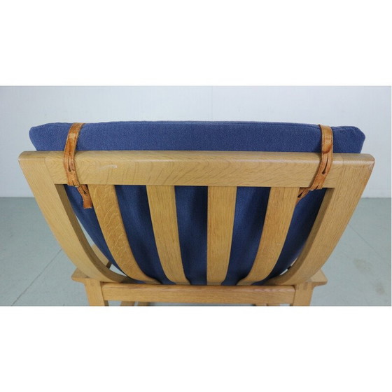 Image 1 of Fauteuil vintage avec ottoman en teck par Søren Ladefoged pour SL Møbler, Danemark 1960