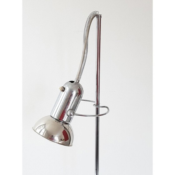 Image 1 of Lampe d'architecte vintage en acier argenté, 1970