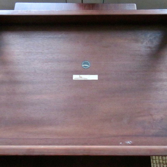 Image 1 of Ensemble de 3 tables d'appoint vintage en bois de rose par Séverin Hansen pour Haslev Møbelsnedkeri, Danemark 1965