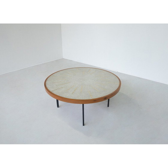 Image 1 of Table basse vintage en mosaïque, Allemagne 1970