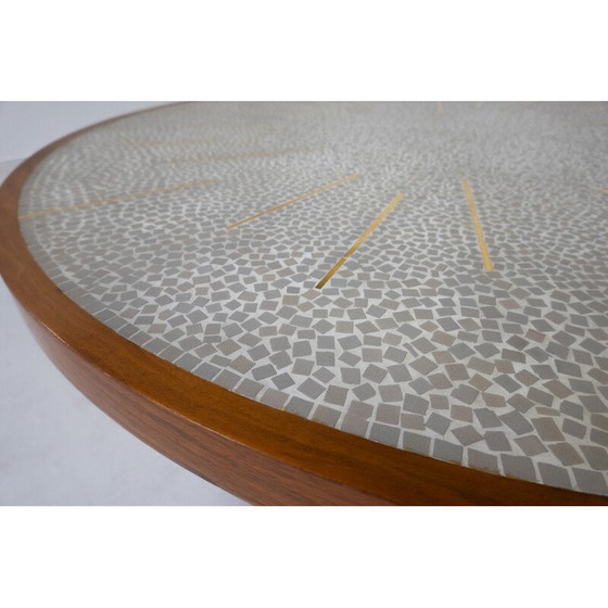 Image 1 of Table basse vintage en mosaïque, Allemagne 1970