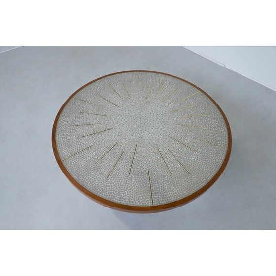 Image 1 of Table basse vintage en mosaïque, Allemagne 1970