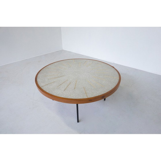 Image 1 of Table basse vintage en mosaïque, Allemagne 1970
