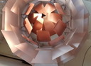 Plafonnier Artichoke Copper Rose par Poul Henningsen pour Louis Poulsen