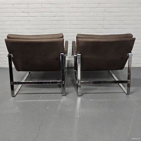 Image 1 of 2X Chrome Conform Fauteuil Shabby Lenka Teilmann