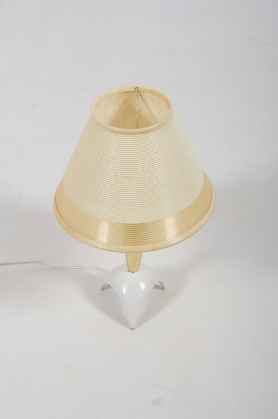 Image 1 of Lampe de table vintage de Rotaflex sur trépied, années 1950