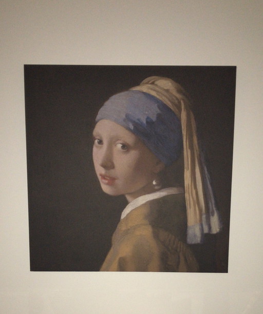 Jeune fille à la perle d'oreille - Reproduction Johannes Vermeer