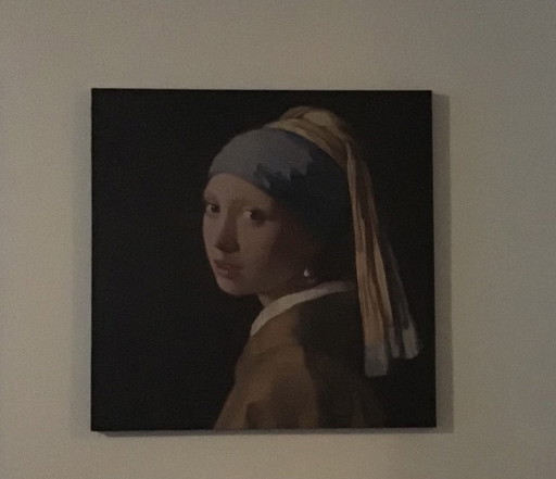 Jeune fille à la perle d'oreille - Reproduction Johannes Vermeer