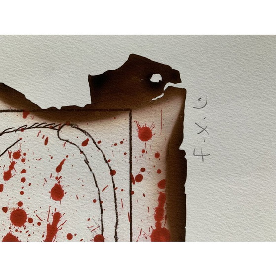 Image 1 of Tableau vintage cerbère par François-Xavier Lalanne, 2005