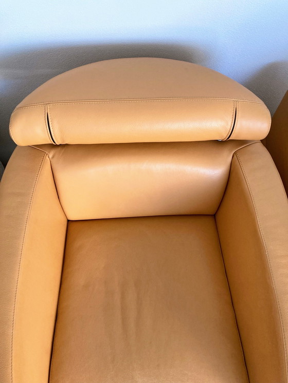 Image 1 of 2x Leolux avec pouf