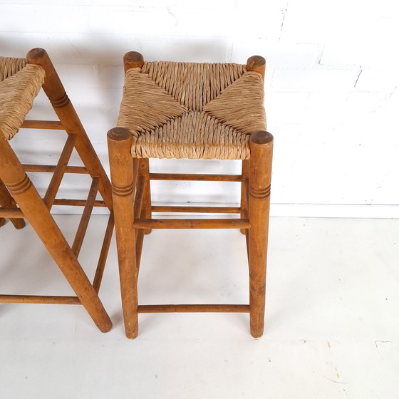 Image 1 of 3X tabouret de bar vintage