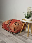 Pouf berbère vintage du Maroc