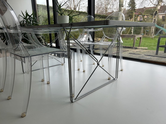 Image 1 of Ikea Moment Glas Table