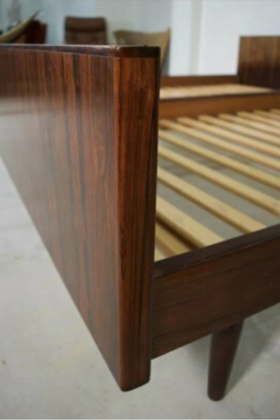 Image 1 of Lits en bois de rose par Sannemanans Furniture Factory, 1970S, ensemble de 2