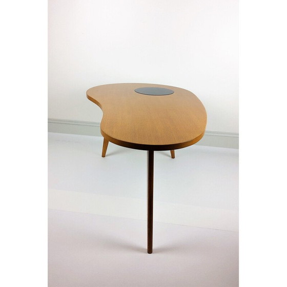 Image 1 of Table basse vintage en chêne massif, 1950