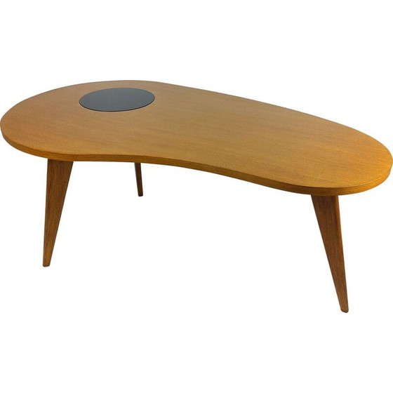 Image 1 of Table basse vintage en chêne massif, 1950