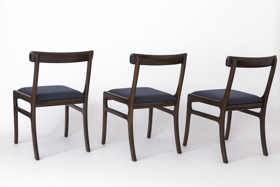 Image 1 of 6 Chaises par Ole Wanscher pour Poul Jeppesen, 1960S, Modèle Rungstedlund, Ensemble de 6