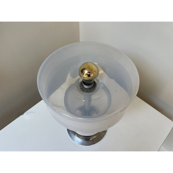 Image 1 of Lampe de table vintage en verre de Murano, Italie 1970