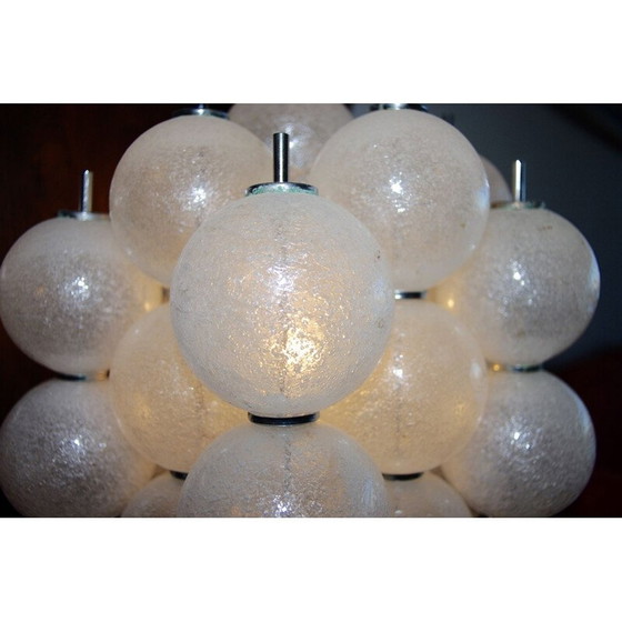 Image 1 of Lampe de table vintage en verre soufflé par Raak, 1960-1970