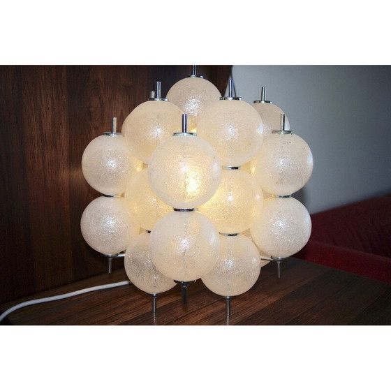 Image 1 of Lampe de table vintage en verre soufflé par Raak, 1960-1970