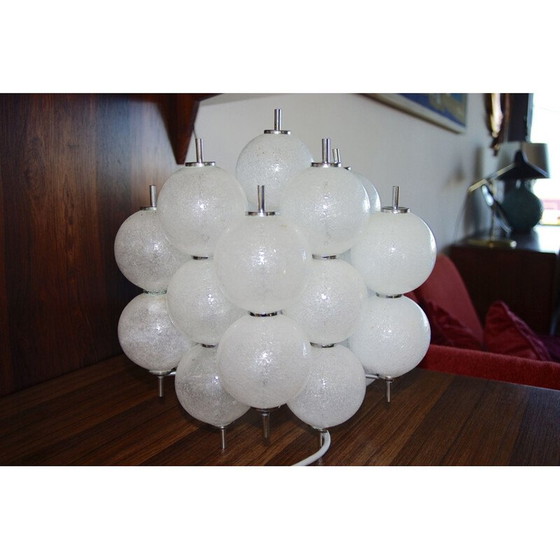 Image 1 of Lampe de table vintage en verre soufflé par Raak, 1960-1970