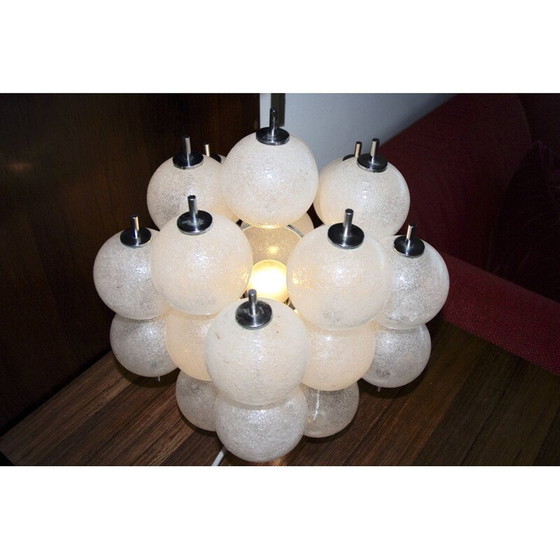 Image 1 of Lampe de table vintage en verre soufflé par Raak, 1960-1970