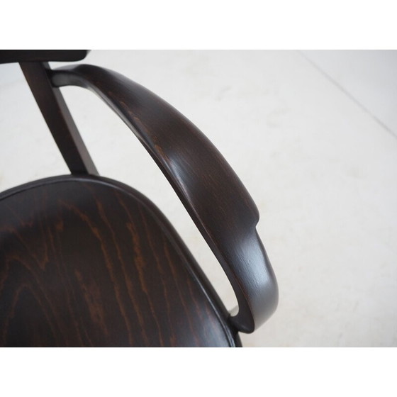 Image 1 of Chaise de salle à manger Art nouveau du milieu du siècle par Fischel, Tchécoslovaquie, années 1920