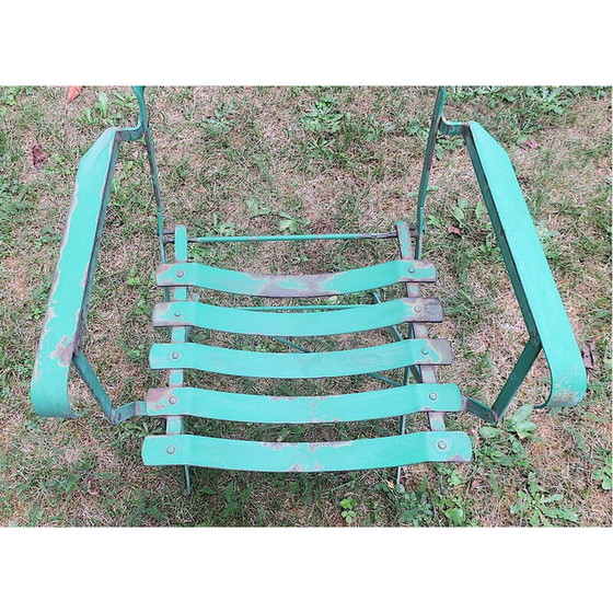 Image 1 of Paire de fauteuils de jardin en fer, 1920