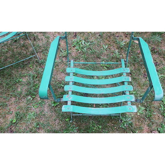 Image 1 of Paire de fauteuils de jardin en fer, 1920