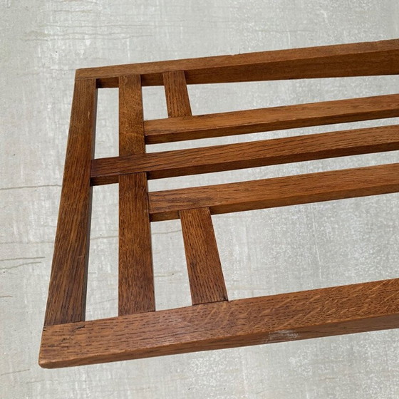 Image 1 of Ensemble de 4 chaises Art Déco de l'école de La Haye par Cornelis Van Der Sluys, Hollande, années 1930