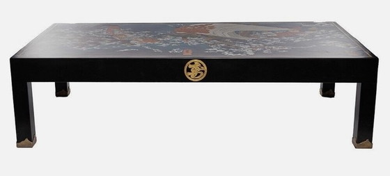 Image 1 of Hokusai, Table basse unique phosphorescente (1985)