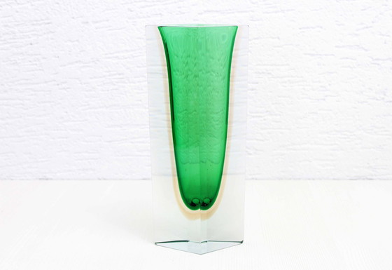Image 1 of Vase Sommerso En Verre De Murano 1970