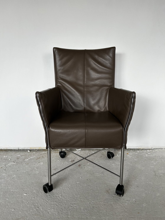 Image 1 of 8x Montis Chaplin Dining Chair Brown