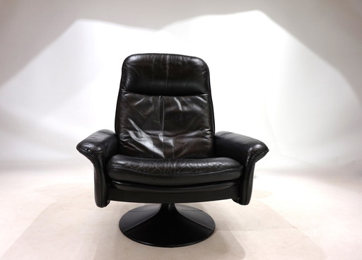 De Sede Ds 50 Fauteuil en cuir Tulipe, 1970