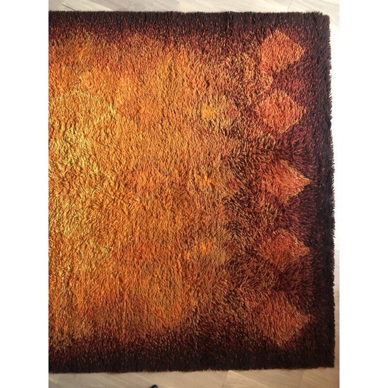 Image 1 of Tapis à poils longs vintage, 1970