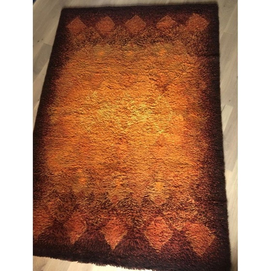 Image 1 of Tapis à poils longs vintage, 1970