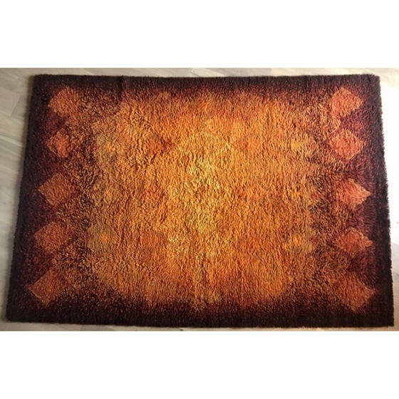 Image 1 of Tapis à poils longs vintage, 1970