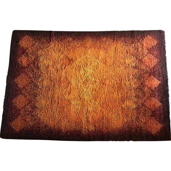 Image 1 of Tapis à poils longs vintage, 1970