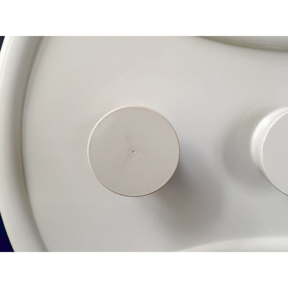 Image 1 of Porte-manteau mural vintage en plastique moulé, 1970