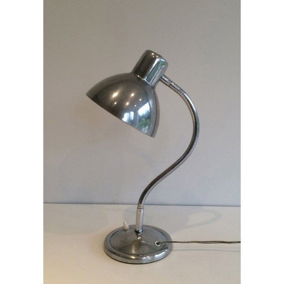 Image 1 of Lampe de table flexible vintage chromée, 1960